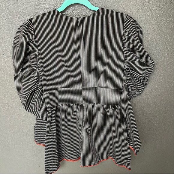 NWT Revolve x Tularosa Carla Dress in black multi stripe - Picture 5 of 16